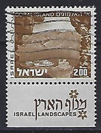 Israel 1971-79  Landscapes  2.00  (o) Mi.536y I (2 Bands) - Used Stamps (with Tabs)