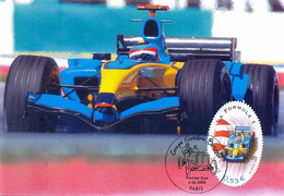 Carte Postale 1er Jour, La Coupe Gordon Bennett, La Formule 1, 2005 (YT 3800) - Ohne Zuordnung