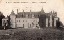 CPA, (79) Environs De THENEZAY, Le Porteau, Vieux Chateau, état Médiocre - Thenezay