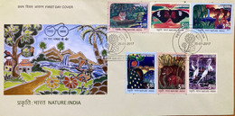 INDIA, 2017 FDC ON NATURE, ANIMAL, BIRD, BUTTERFLY, DEER. - Unclassified