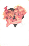 Chicky Spark:You Impudent Rogue!, Huging Kids, Pre 1927 - Spark, Chicky