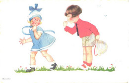 Chicky Spark:Bashful, Boy And Girl, Pre 1922 - Spark, Chicky