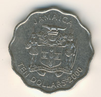 JAMAICA 2000: 10 Dollars, KM 181 - Jamaique