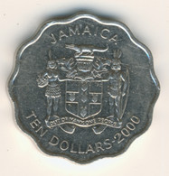 JAMAICA 2000: 10 Dollars, KM 181 - Jamaique