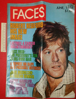 FACES Magazine - Robert REDFORD - His New Image - June 1976 - (en Anglais) - Entertainment