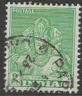 India. 1949-52 Definitives. 9p Used. SG 311 - Used Stamps