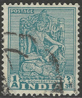 India. 1949-52 Definitives. 1a Used. SG 312 - Oblitérés