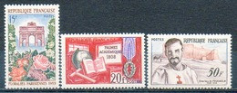 FRANCE 1959 - (**) - N° 1189 à 1191 - (Lot De 3 Valeurs Différentes) - Nuevos