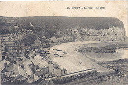 CPA - Yport - La Plage - La Jetée - Yport