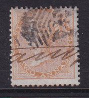 India: 1856/64   QV    SG42    2a     Yellow-buff     Used - 1854 Britische Indien-Kompanie