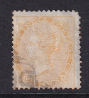 India: 1856/64   QV    SG43    2a     Yellow     Used - 1854 Compagnie Des Indes