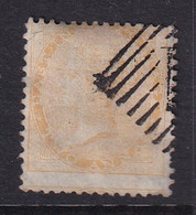 India: 1856/64   QV    SG43    2a     Yellow     Used - 1854 Compagnia Inglese Delle Indie