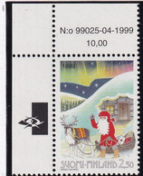 ITALIA REPUBBLICA 1999 NATALE EMISSIONE CONGIUNTA FINLANDIA MNH - 1991-00:  Nuovi