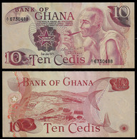 GHANA BANKNOTE - 10 CEDIS 1978 P#16 XF/AU (NT#03) - Ghana