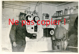 PHOTO ALLEMANDE - INSTALLATION ELECTRIQUE A CROISILLES PRES DE BULLECOURT - CHERISY PAS DE CALAIS - GUERRE 1914 1918 - 1914-18