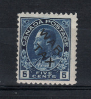 Canada _ Georges V - Surchargé War Tax ( 1915) N°102 Signé - Autres & Non Classés