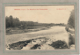 CPA - (88) CHATEL - Aspect De La Moselle Et Des Promenades En 1916 - Chatel Sur Moselle