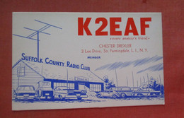 Suffolk County Radio Club     Long Island New York      Ref 4788 - Long Island