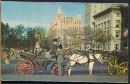 °°° 25609 - USA - NY - NEW YORK - CARRIAGES ON 59th STREET - 1974 °°° - Transports