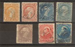 Canada _   ( 1915) N°21- 24/26- 36/37 - Otros & Sin Clasificación