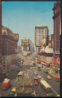 °°° 25611 - USA - NY - NEW YORK - TIMES SQUARE - 1968 With Stamps °°° - Time Square