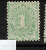 AUSTRALIA 1902 1d Postage Due P11 Wmk Inverted SG D35w HM #BQH27 - Postage Due