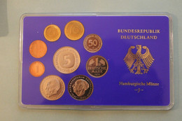 Deutschland, Kursmünzensatz Spiegelglanz (PP), 1975, J - Mint Sets & Proof Sets