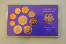 Deutschland, Kursmünzensatz Spiegelglanz (PP), 1976, G - Ongebruikte Sets & Proefsets