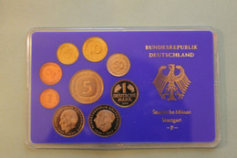 Deutschland, Kursmünzensatz Spiegelglanz (PP), 1978, F - Ongebruikte Sets & Proefsets