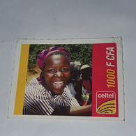 Burkina Faso-(BF-CEL-REF-13/B/3)-women-(14)-(1000fcfa)-(0238-5895-8714)-used Card - Burkina Faso