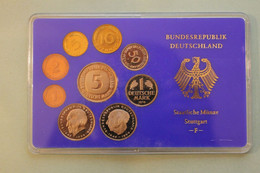 Deutschland, Kursmünzensatz Spiegelglanz (PP), 1978, F - Mint Sets & Proof Sets