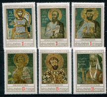 BULGARIA 1976 Frescoes  MNH / **.  Michel 2529-34 - Neufs