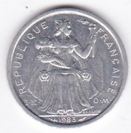 Polynésie Française. 1 Franc 1983, En Aluminium - French Polynesia