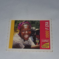 Burkina Faso-(BF-CEL-REF-13/C-7)-women-(25)-(1000fcfa)-(8835-6696-7695)-used Card - Burkina Faso