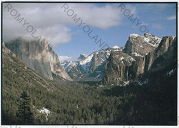 CARTOLINA  YOSEMITE,SIERRA NEVADA,CALIFORNIA,STATI UNITI,VALLEY VIEW OF YOSEMITE NATIONAL PARK,VIAGGIATA 1996 - Yosemite