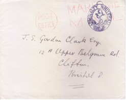 GREAT BRITAIN : MARITIME MAIL COVER : ADMIRALTY WHITEHALL - Sonstige & Ohne Zuordnung