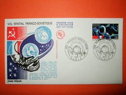 FRANCE 1er JOUR 1989-N°2571Vol Franco-soviétique Sur Enveloppe.  Superbe - 1980-1989