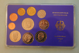 Deutschland, Kursmünzensatz Spiegelglanz (PP), 1983, F - Ongebruikte Sets & Proefsets