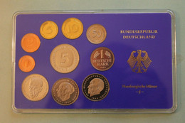 Deutschland, Kursmünzensatz Spiegelglanz (PP), 1983, J - Mint Sets & Proof Sets