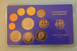 Deutschland, Kursmünzensatz Spiegelglanz (PP), 1983, J - Mint Sets & Proof Sets