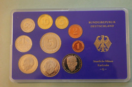 Deutschland, Kursmünzensatz Spiegelglanz (PP), 1985, G - Ongebruikte Sets & Proefsets