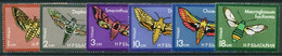 BULGARIA 1975 Moths  MNH / **.  Michel 2436-41 - Ungebraucht