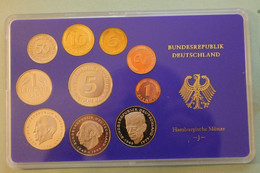 Deutschland, Kursmünzensatz Spiegelglanz (PP), 1985, J - Ongebruikte Sets & Proefsets