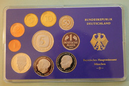 Deutschland, Kursmünzensatz Spiegelglanz (PP), 1984, D - Mint Sets & Proof Sets