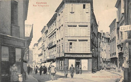 Castres         81           La Rue Villegoudou.  Pharmacie De La Croix Rouge            (voir Scan) - Castres