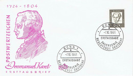 Germany - Mi-Nr 354 FDC (i314)- - 1961-1970