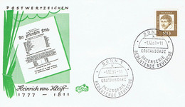 Germany - Mi-Nr 359 FDC (i319)- - 1961-1970