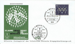 Germany - Mi-Nr 586 FDC (i324)- - 1961-1970