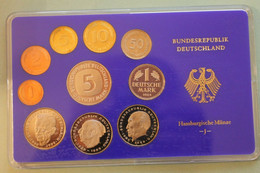 Deutschland, Kursmünzensatz Spiegelglanz (PP), 1984, J - Mint Sets & Proof Sets