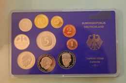 Deutschland, Kursmünzensatz Spiegelglanz (PP), 1986, G - Mint Sets & Proof Sets